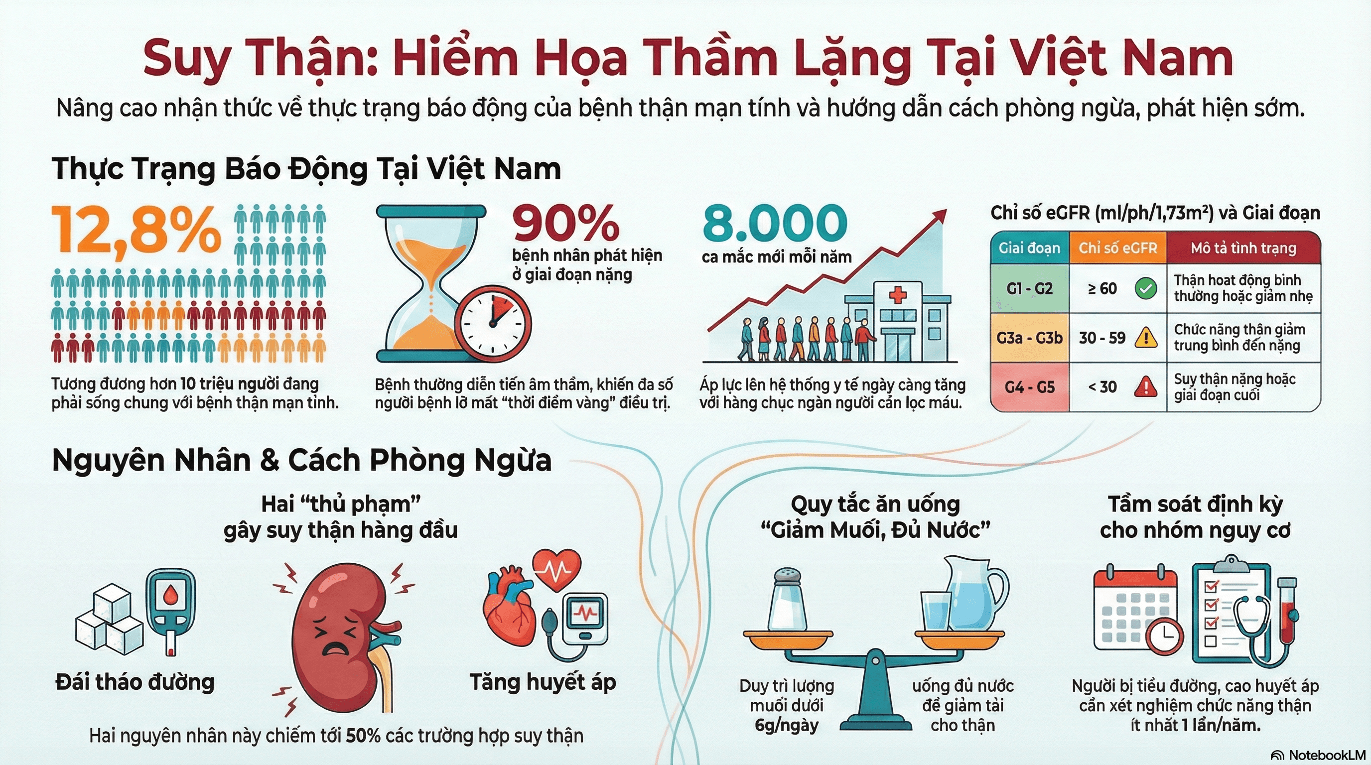 Nghiên cứu toàn diện về suy thận