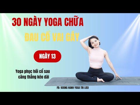 Yoga phục hồi cổ vai gáy - Ngày 13