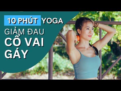 Giảm đau mỏi CỔ VAI GÁY - Yoga By Sophie