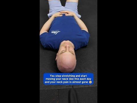 Bài tập giảm đau cổ đơn giản