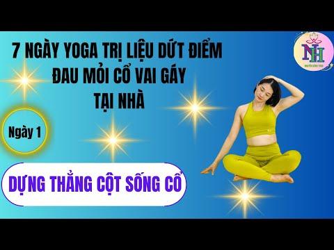 Yoga trị liệu phục hồi đau mỏi vai gáy - Ngày 1